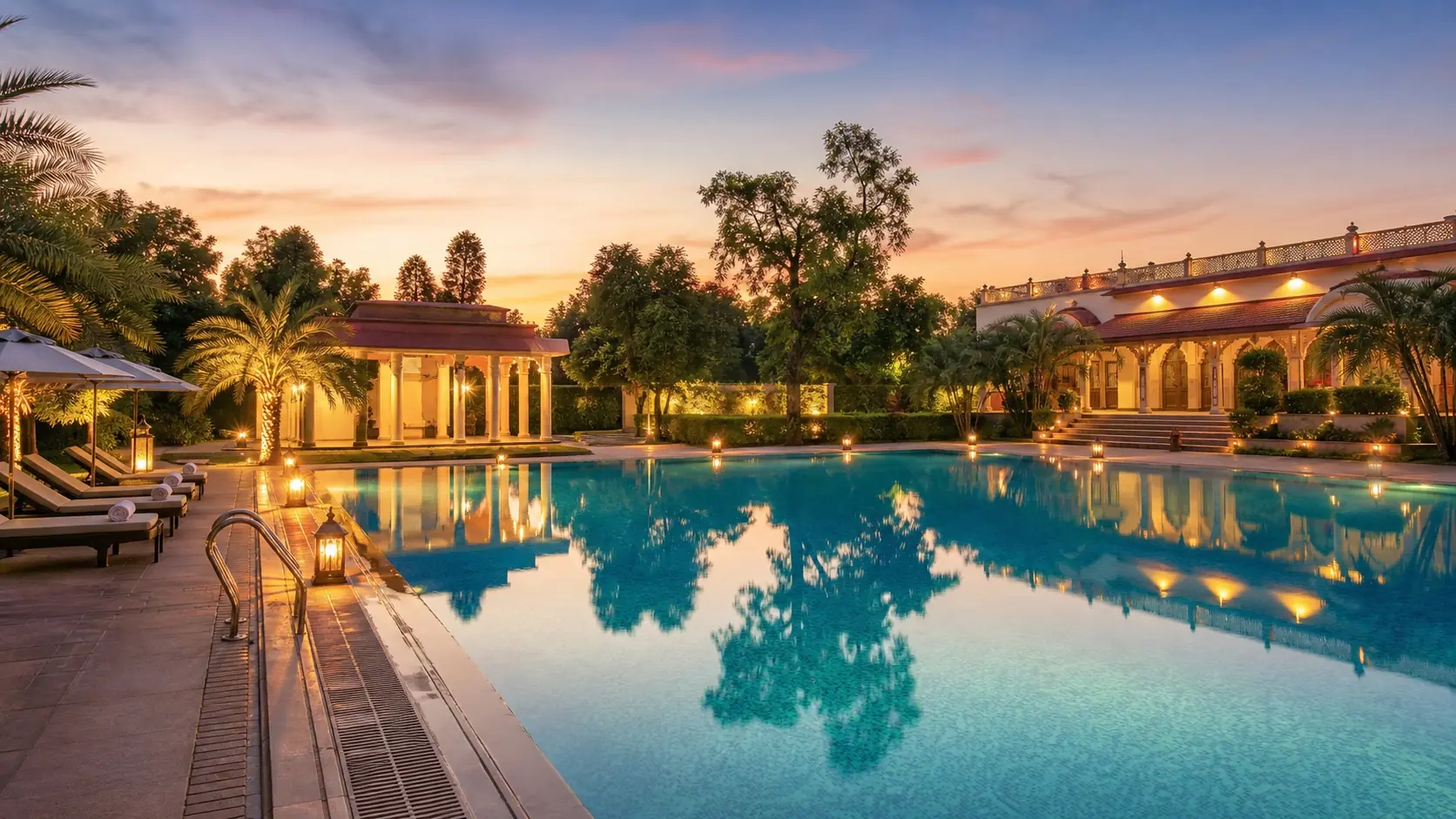 Swimming Pool at The Heritage Resort, Bhopal