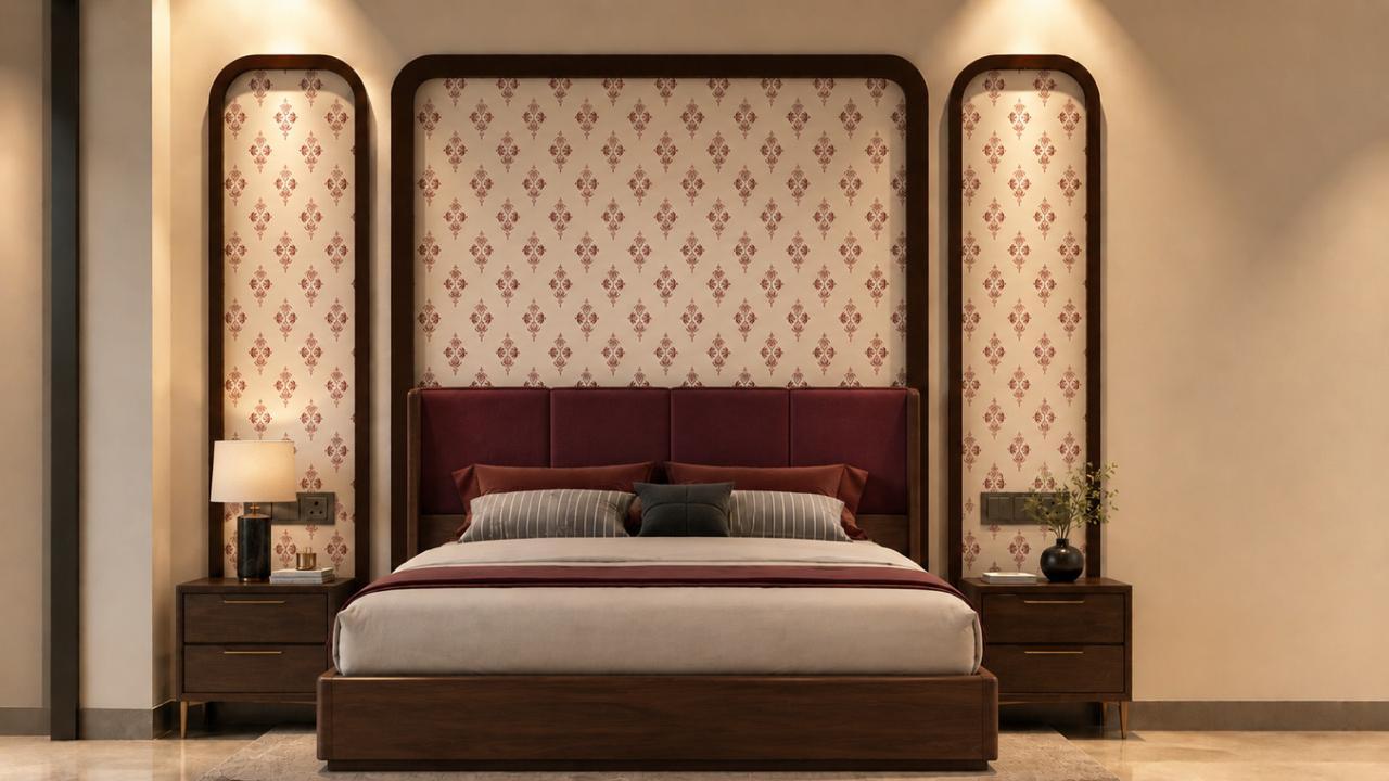 Premium bedroom at The Heritage Resort, Bhopal